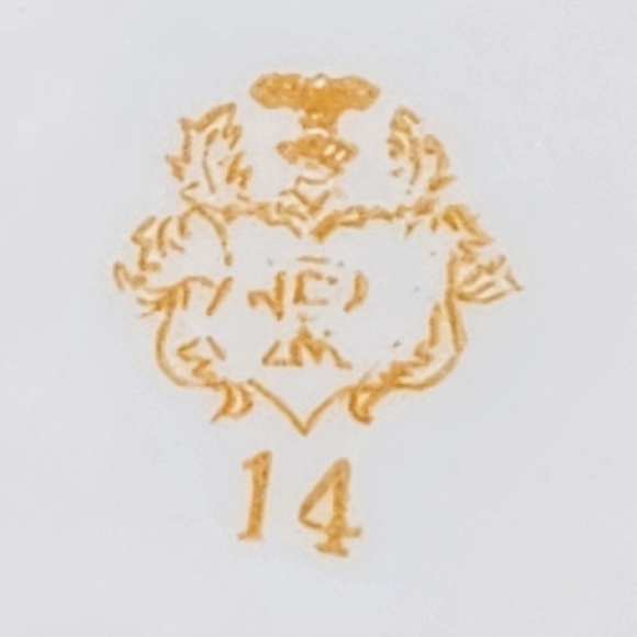 Vintage little German Tea pot. Rare Reichenbach Gold Gilded  bone china - Picture 15 of 15